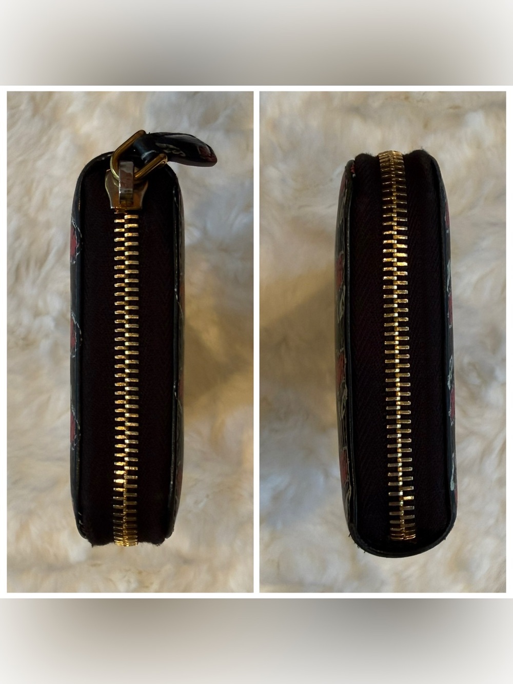 Prada Vitello Move Love Continental Zip Wallet - Picture 5 of 13